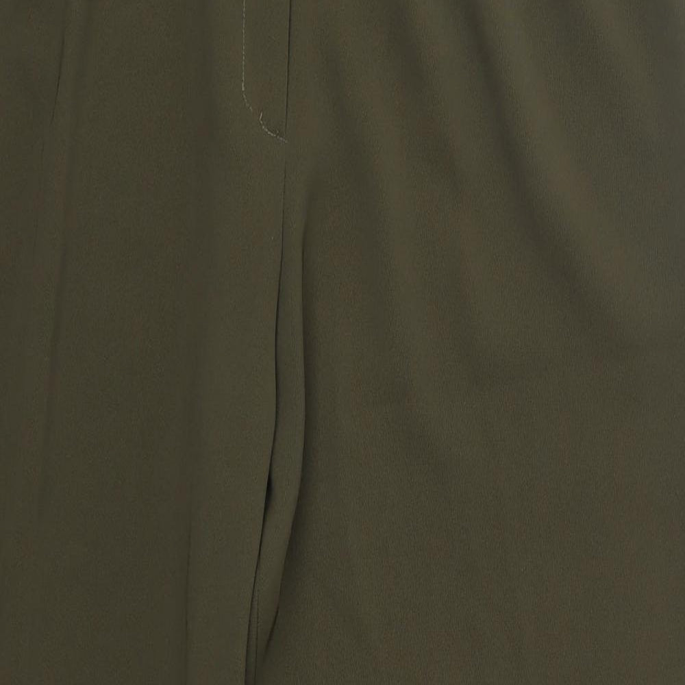 Solar Womens Green  Polyester Dress Pants Trousers Size 22 L28 in Regular