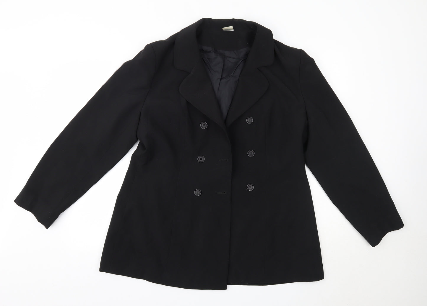 Preworn Womens Black   Jacket  Size 18