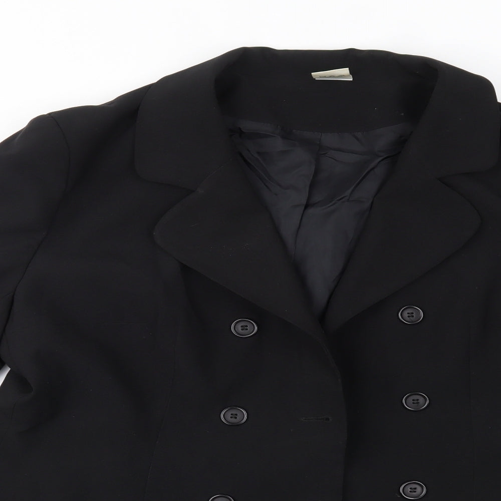 Preworn Womens Black   Jacket  Size 18