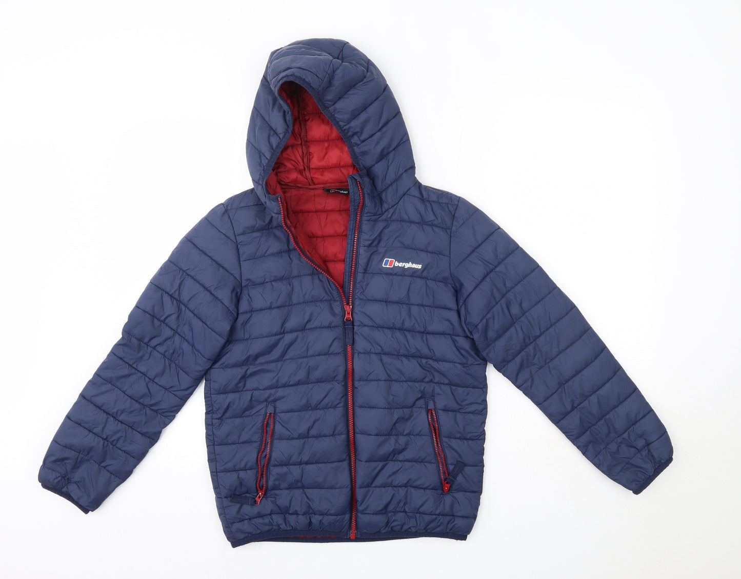 Berghaus Boys Blue   Overcoat Coat Size 11-12 Years