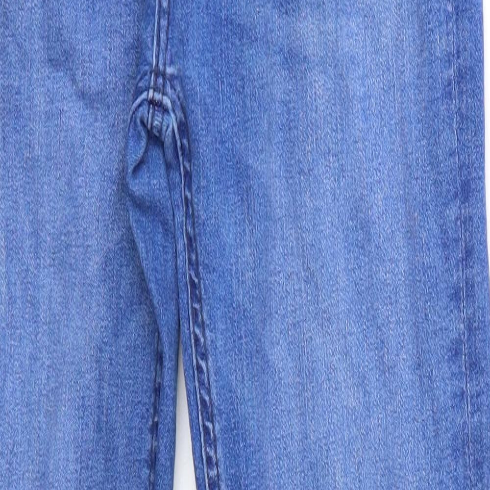 Primark Boys Blue  Cotton Straight Jeans Size 12-13 Years  Regular