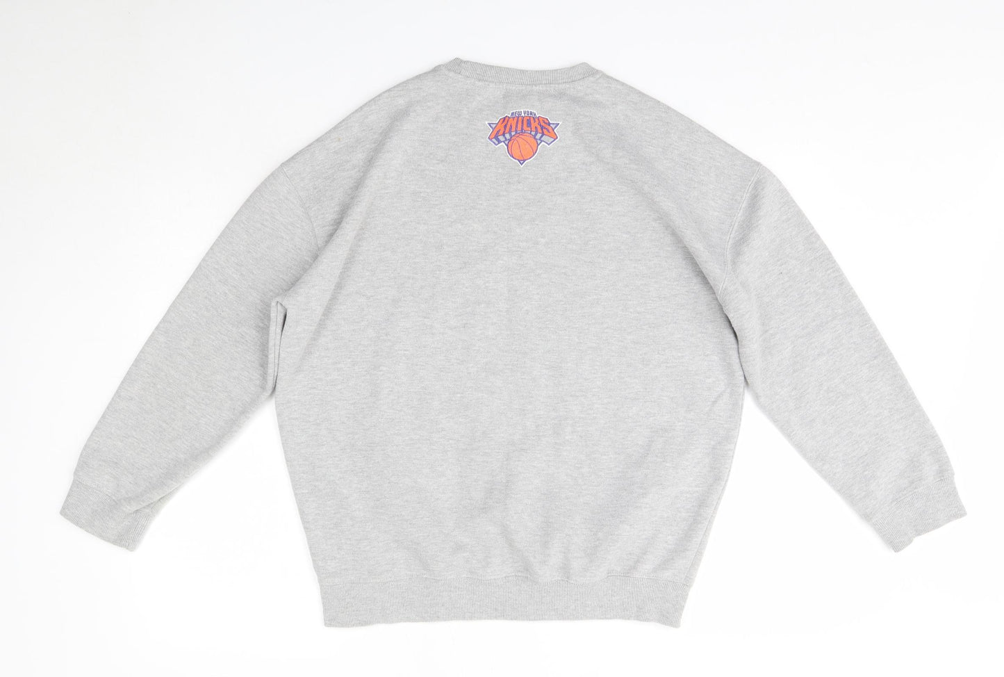 UNK Mens Gold Round Neck  Cotton Pullover Jumper Size S   - NBA Knicks