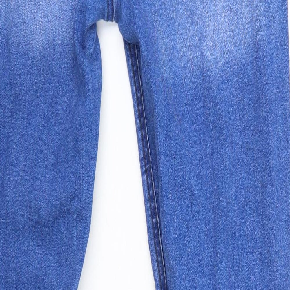 Primark Boys Blue  Cotton Straight Jeans Size 13-14 Years  Regular