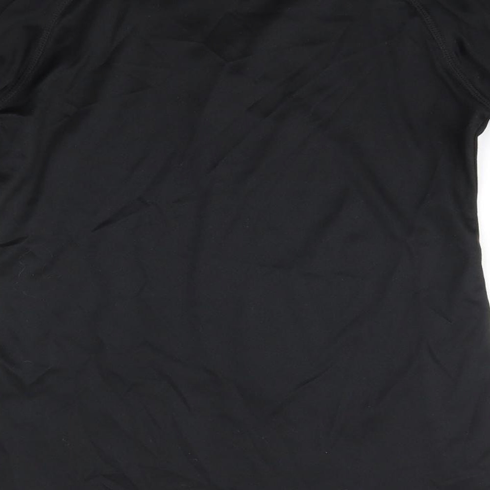 Karrimor Womens Black  Polyester Basic Casual Size 6 V-Neck