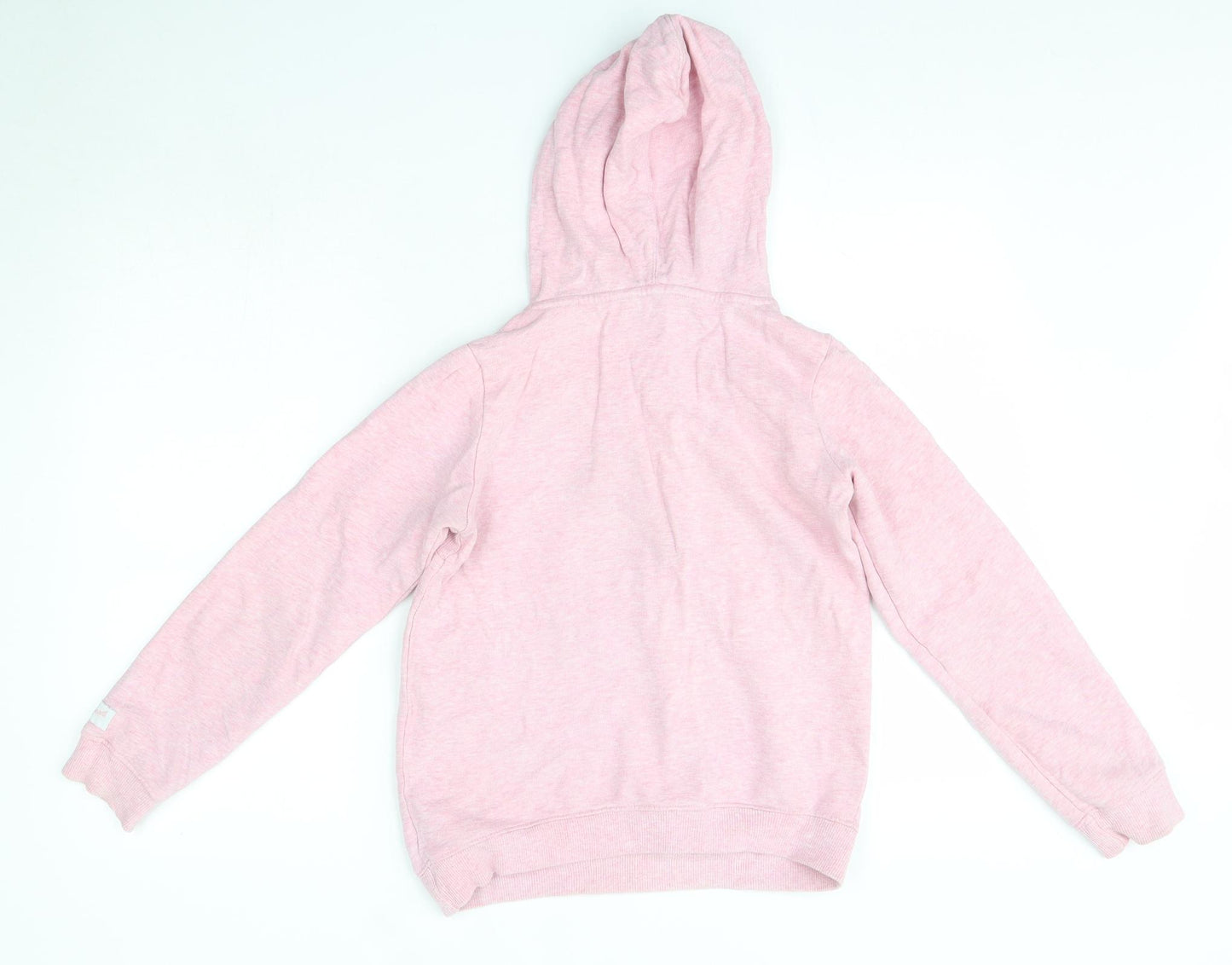 Pineapple Girls Pink  100% Cotton Pullover Hoodie Size 13-14 Years
