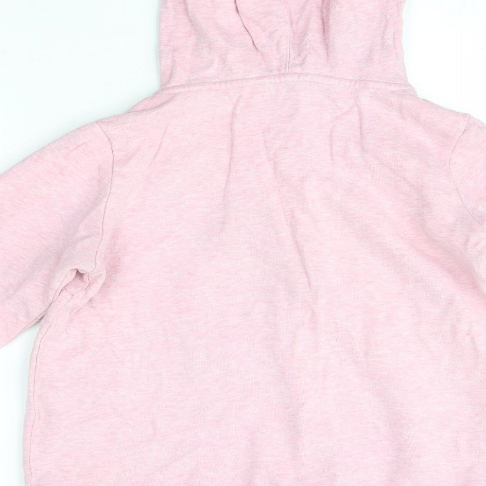 Pineapple Girls Pink  100% Cotton Pullover Hoodie Size 13-14 Years
