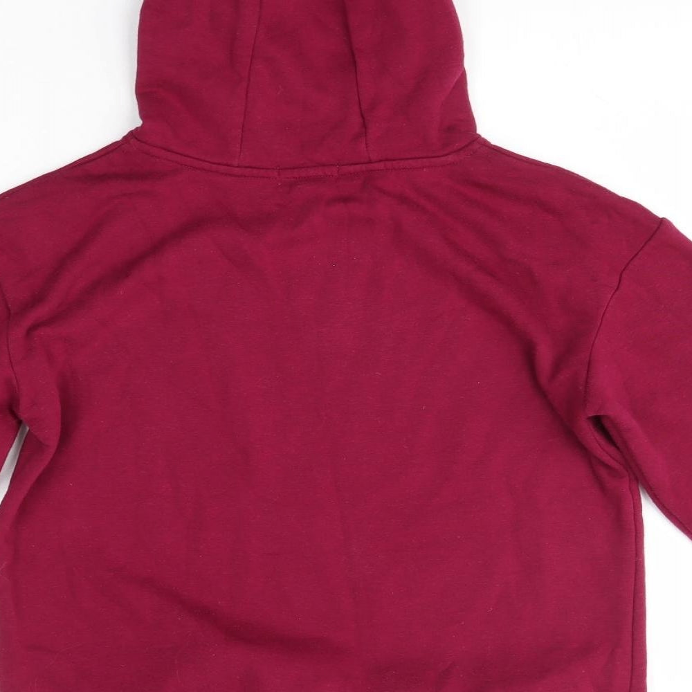 Primark Girls Pink  Cotton Pullover Hoodie Size 12-13 Years