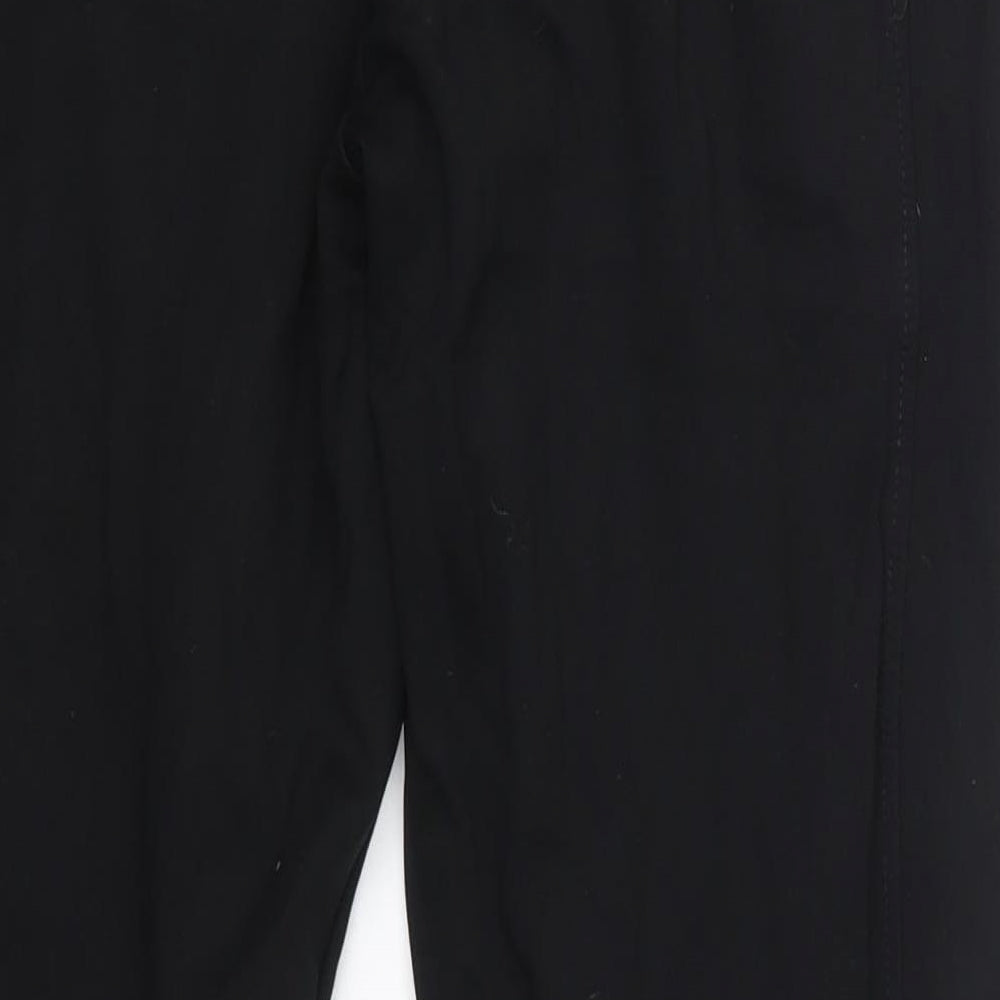 Bonmarché Womens Black  Viscose Cropped Leggings Size 14 L24 in