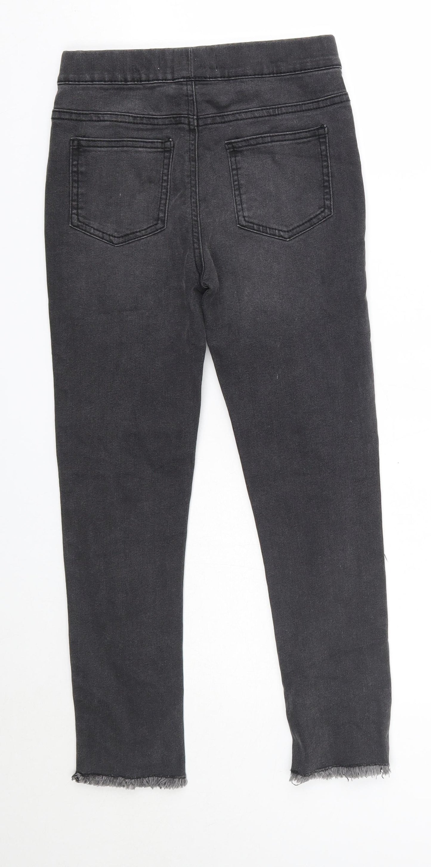 Primark Girls Grey  Cotton Jegging Jeans Size 9 Years  Regular