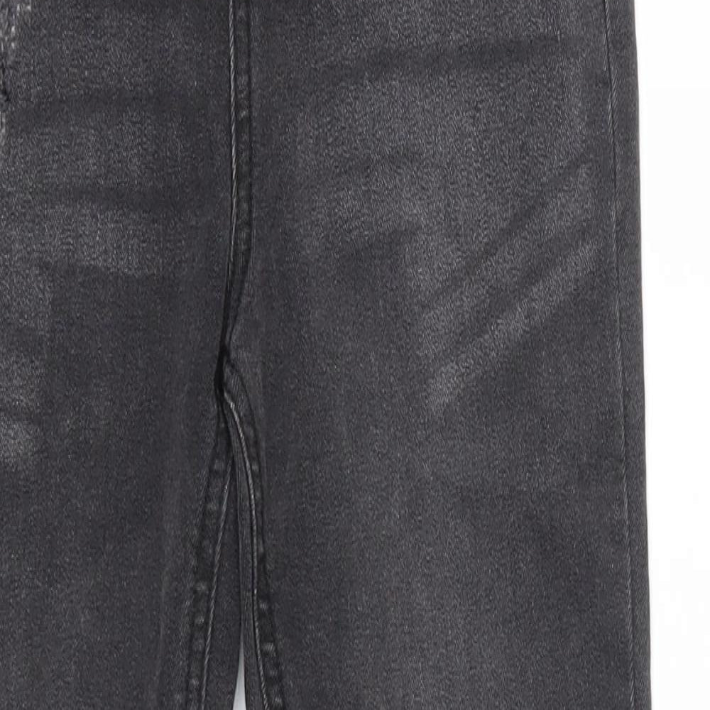 Primark Girls Grey  Cotton Jegging Jeans Size 9 Years  Regular