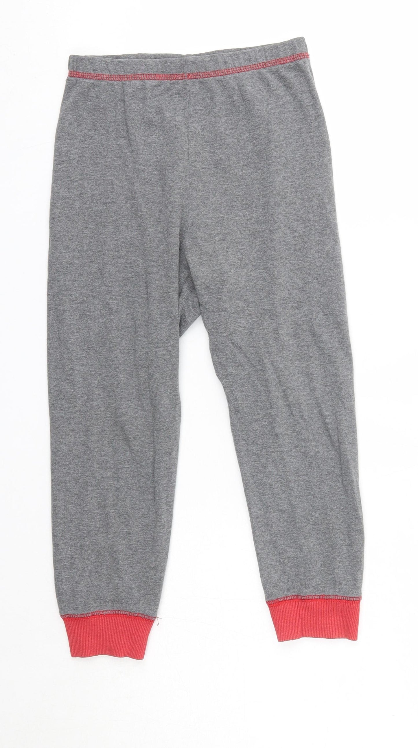 Matalan Boys Grey Animal Print Cotton  Pyjama Pants Size 7 Years   - Marvel