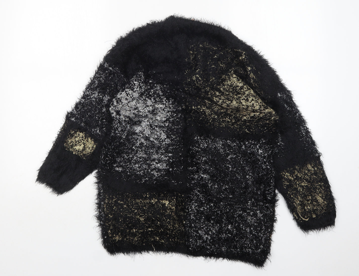 Sweewe Womens Multicoloured Round Neck  Polyester Pullover Jumper Size S