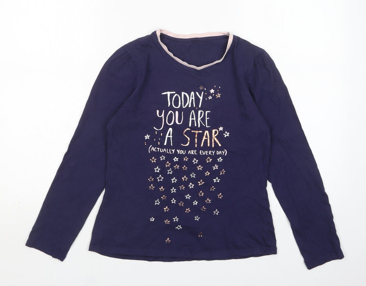 George Girls Multicoloured Cotton Top Pyjama Top Size 12-13 Years