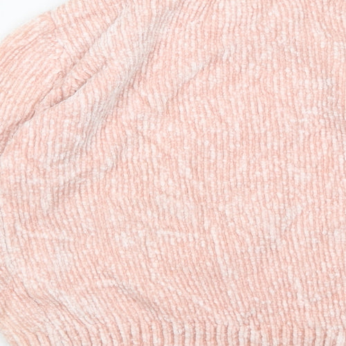 Primark Girls Pink Round Neck  Polyester Pullover Jumper Size 8-9 Years   - Unicorn
