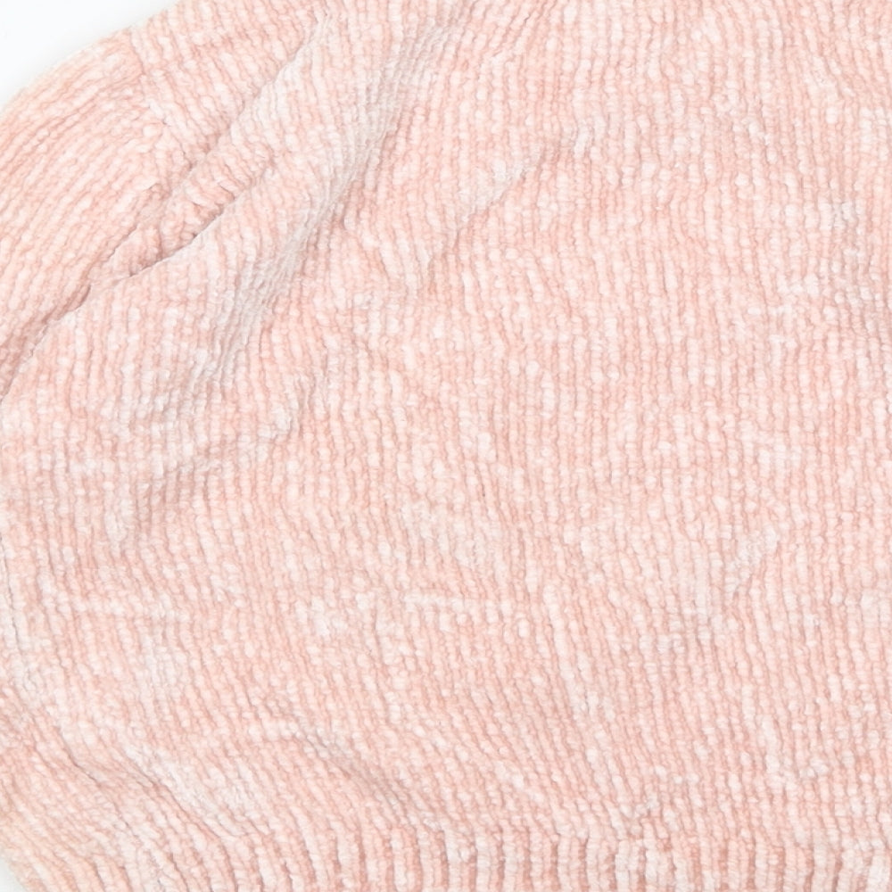 Primark Girls Pink Round Neck  Polyester Pullover Jumper Size 8-9 Years   - Unicorn