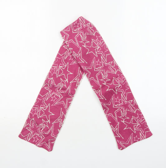 M&S Girls Multicoloured Geometric Acrylic Scarf Scarves & Wraps One Size