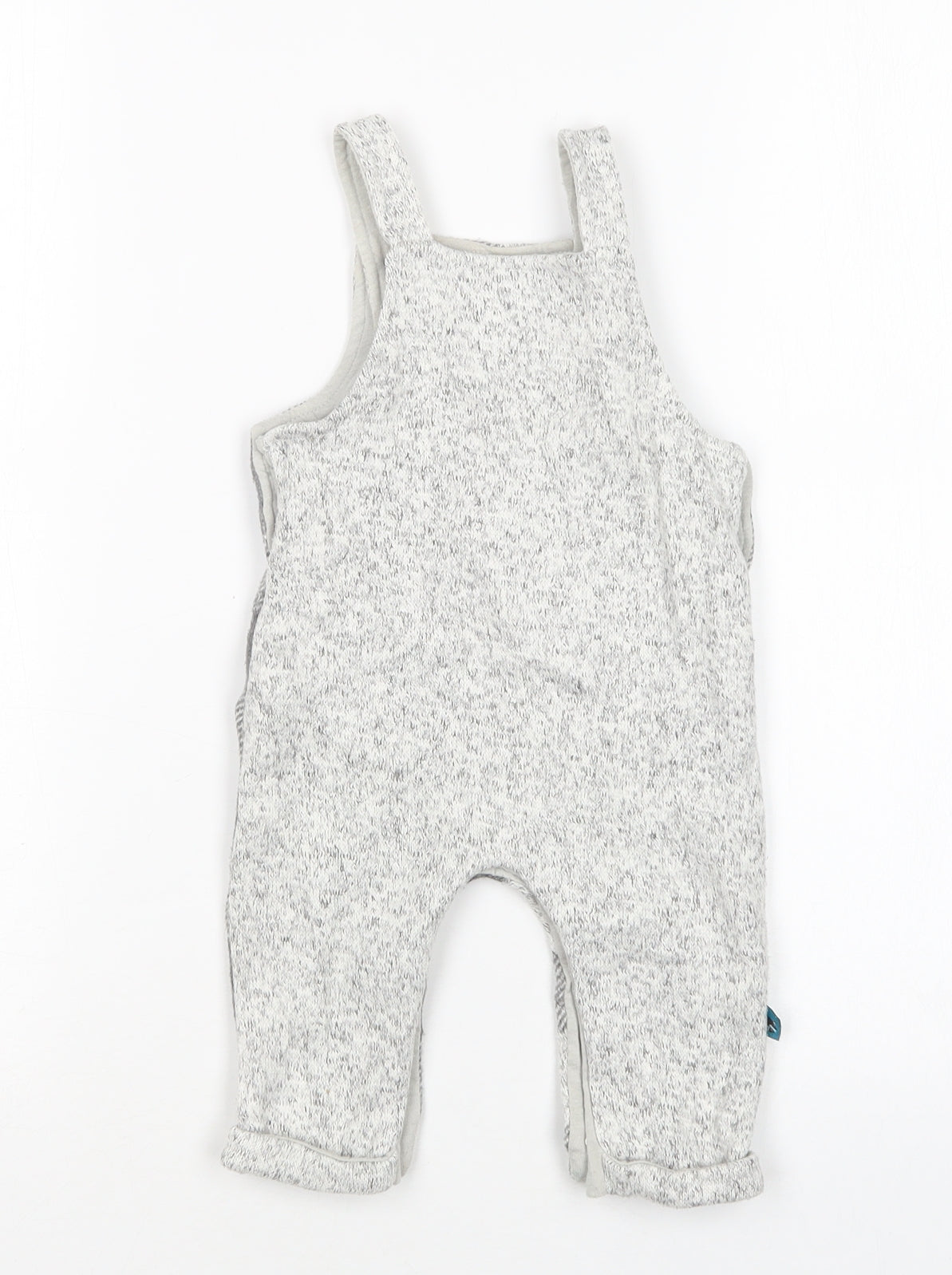 Nutmeg Boys Multicoloured Check Polyester Dungaree One-Piece Size 3-6 Months