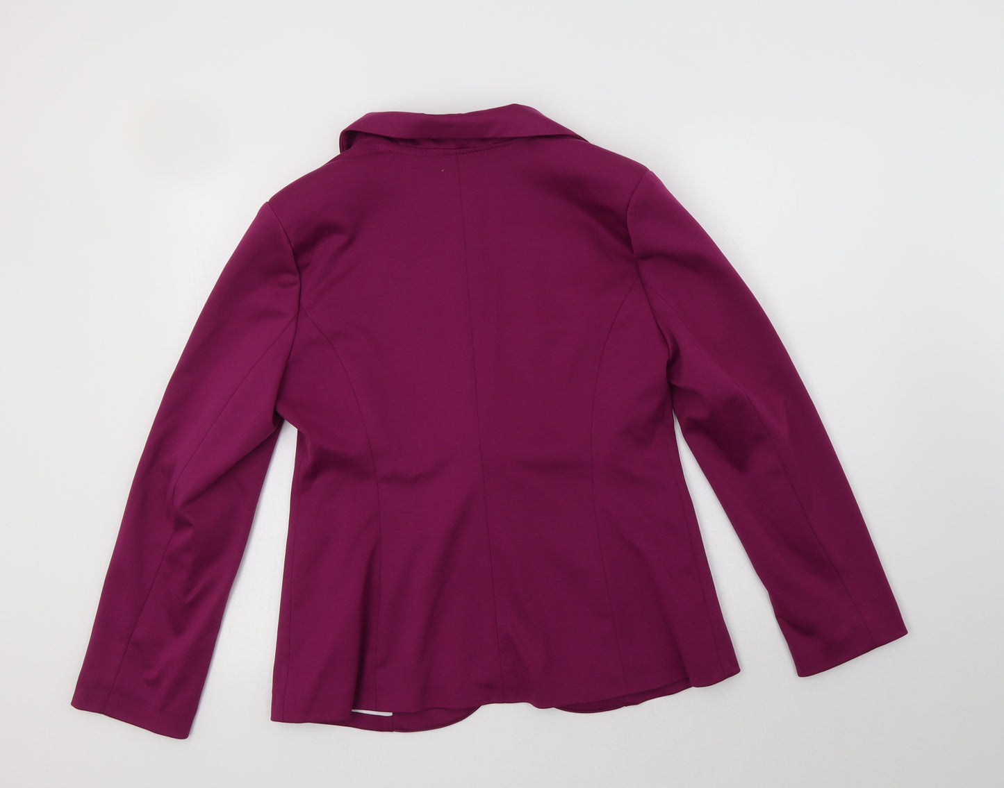 FIGL Womens Purple   Jacket Blazer Size M  Button