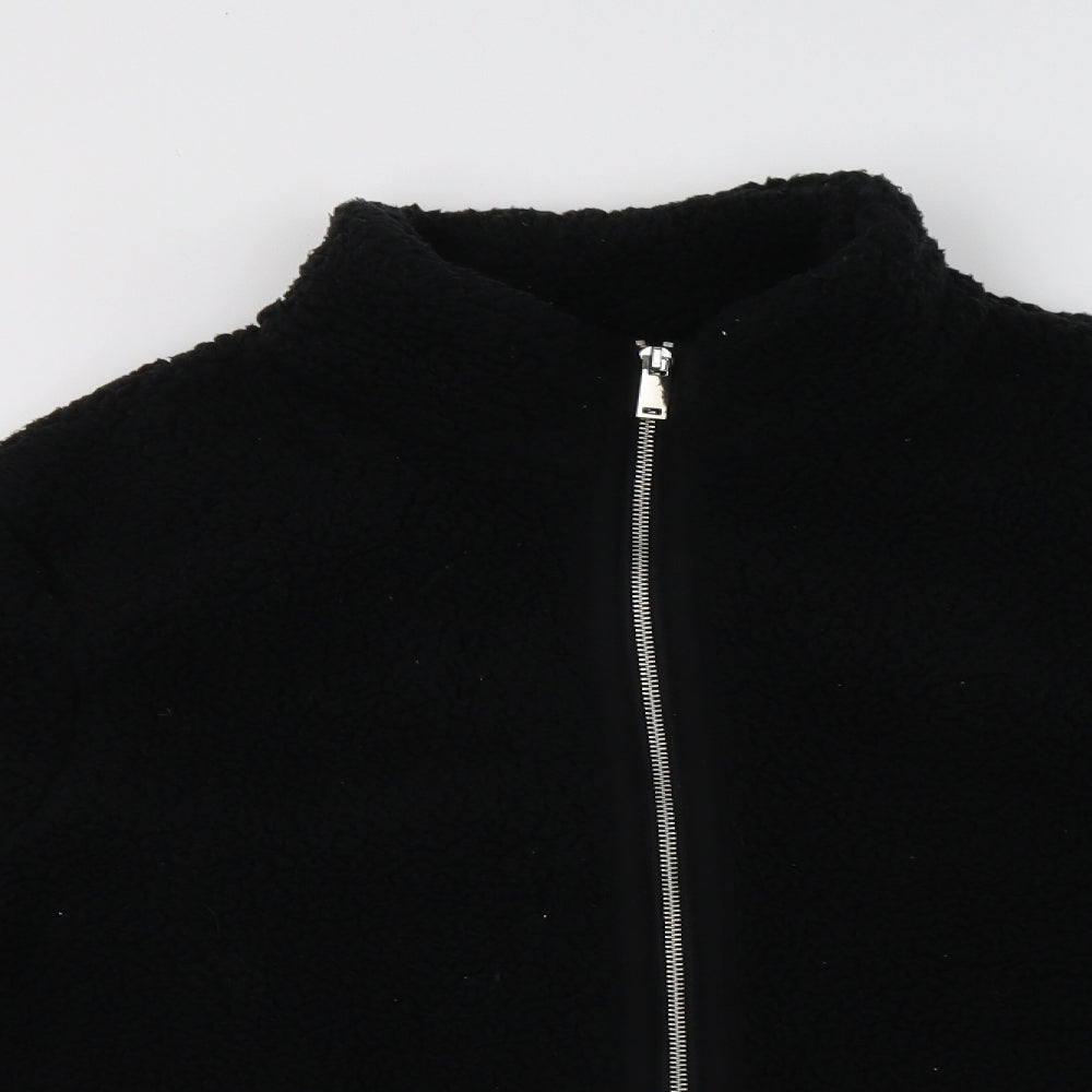 Nutmeg Womens Black   Jacket  Size 14  Zip