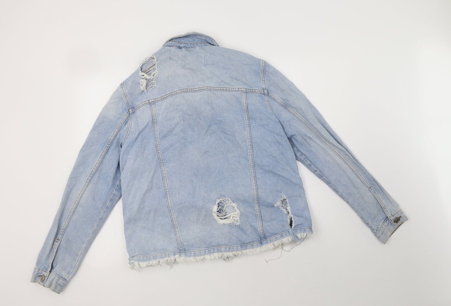 River Island Womens Blue   Jacket  Size 16  Button