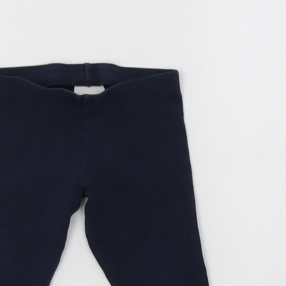 NEXT Girls Blue  Cotton Jegging Trousers Size 3 Years  Regular