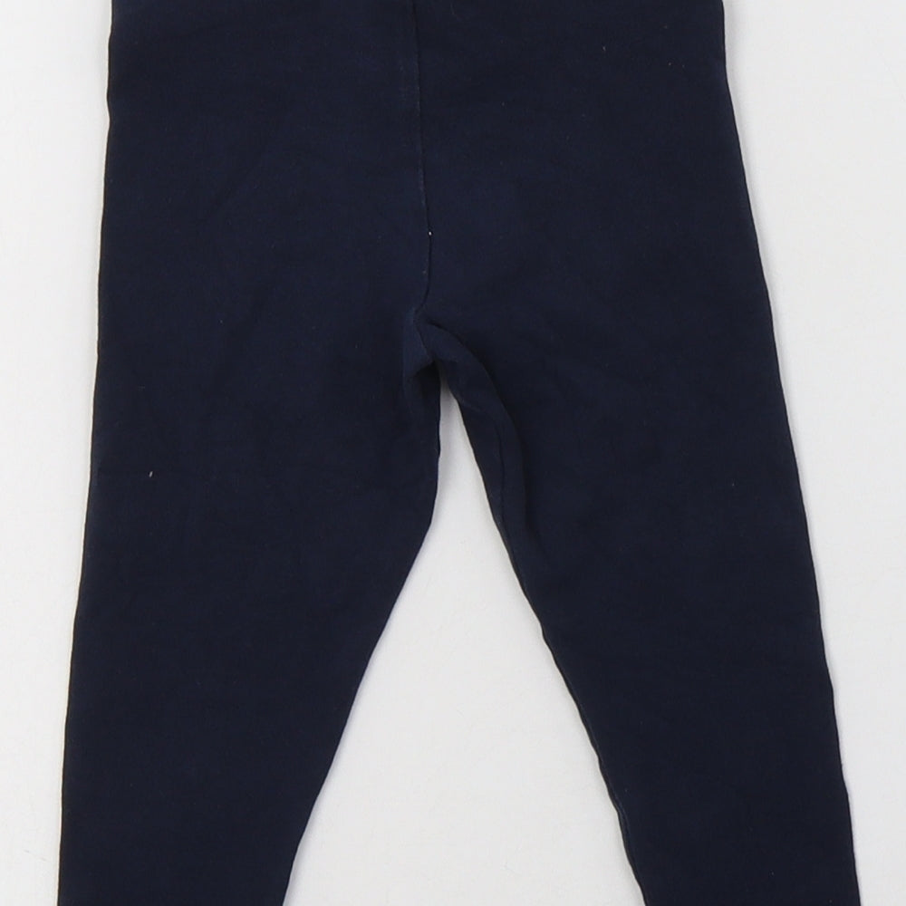 NEXT Girls Blue  Cotton Jegging Trousers Size 3 Years  Regular