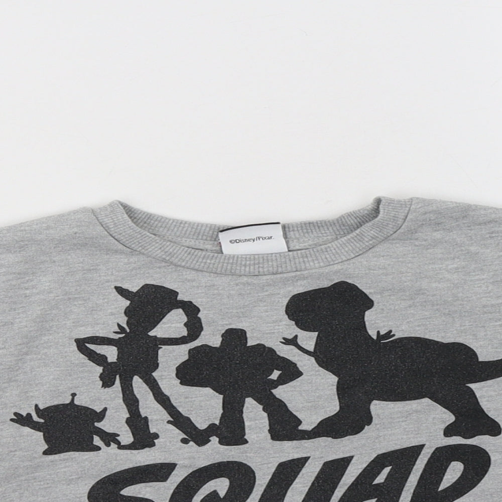 George Boys Grey  Cotton Pullover Sweatshirt Size 3-4 Years   - Toy Story