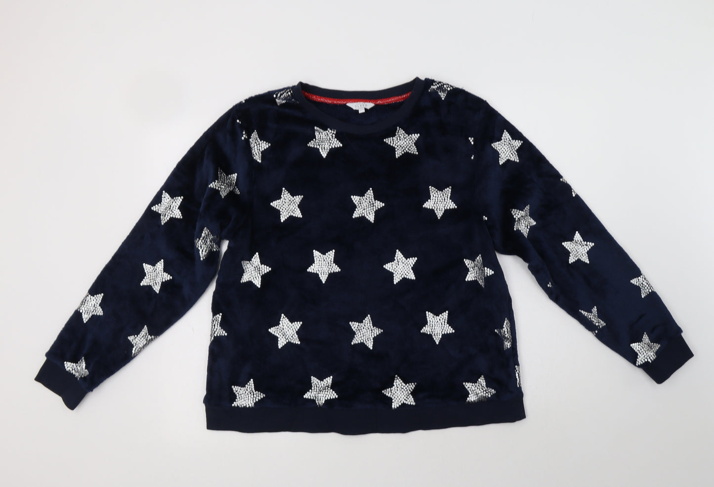 Debenhams Womens Blue Geometric Polyester Top Pyjama Top Size 18   - Star Print