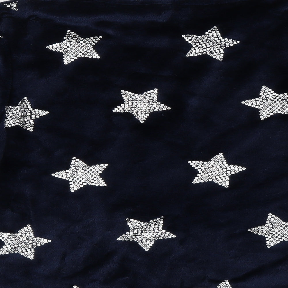 Debenhams Womens Blue Geometric Polyester Top Pyjama Top Size 18   - Star Print