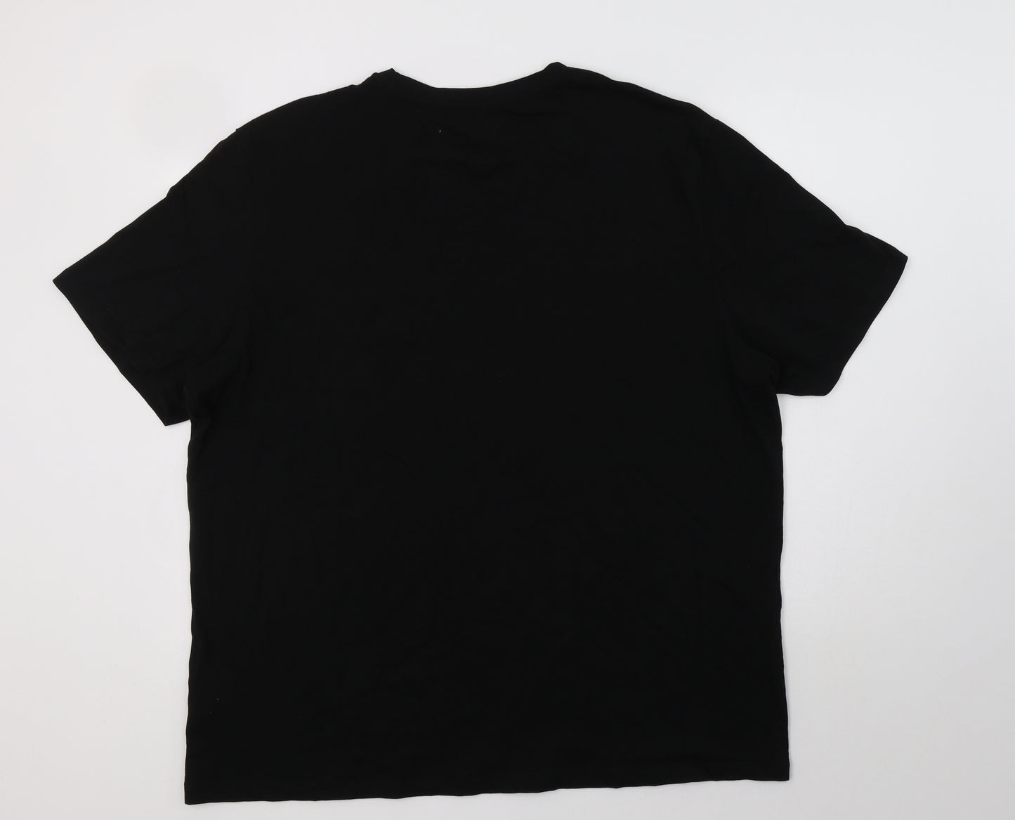 F&F Mens Black  Cotton  T-Shirt Size 2XL Crew Neck  - Call Of Duty