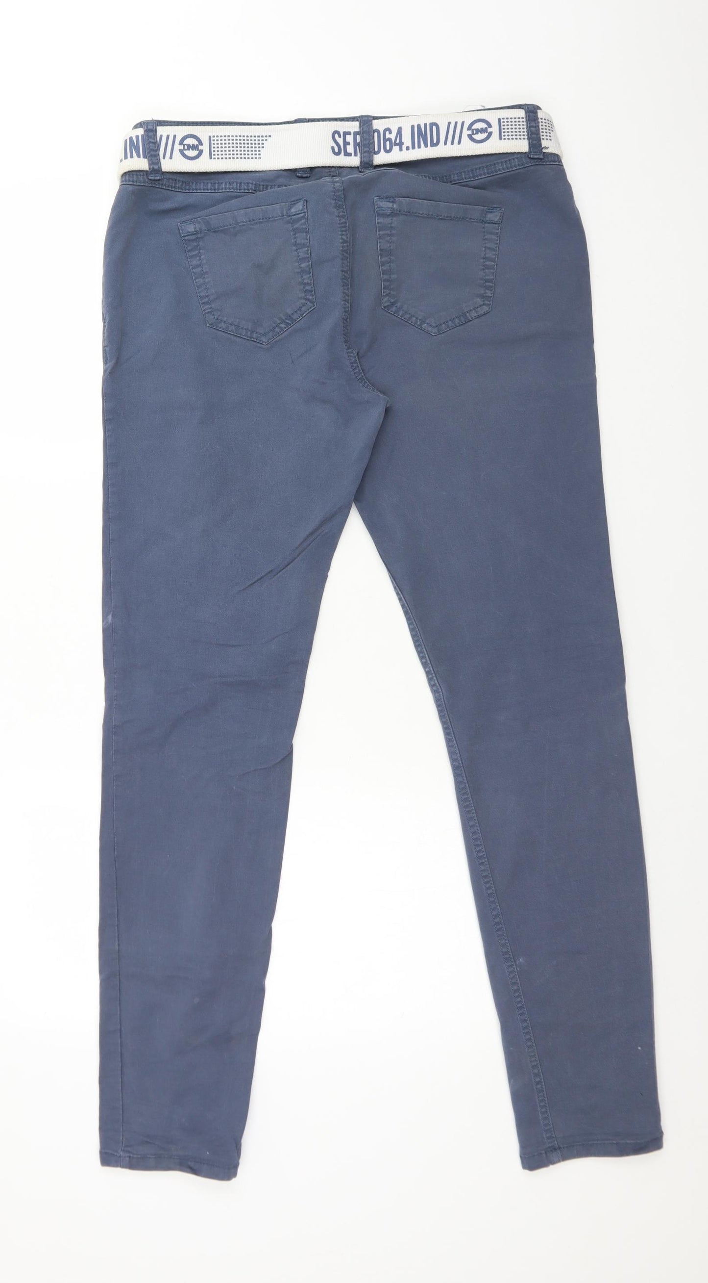Superdry Mens Blue  Cotton Straight Jeans Size M L31 in Regular