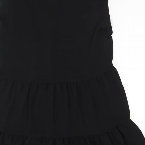 F&F Womens Black  Polyester Trapeze & Swing  Size 14  Collared