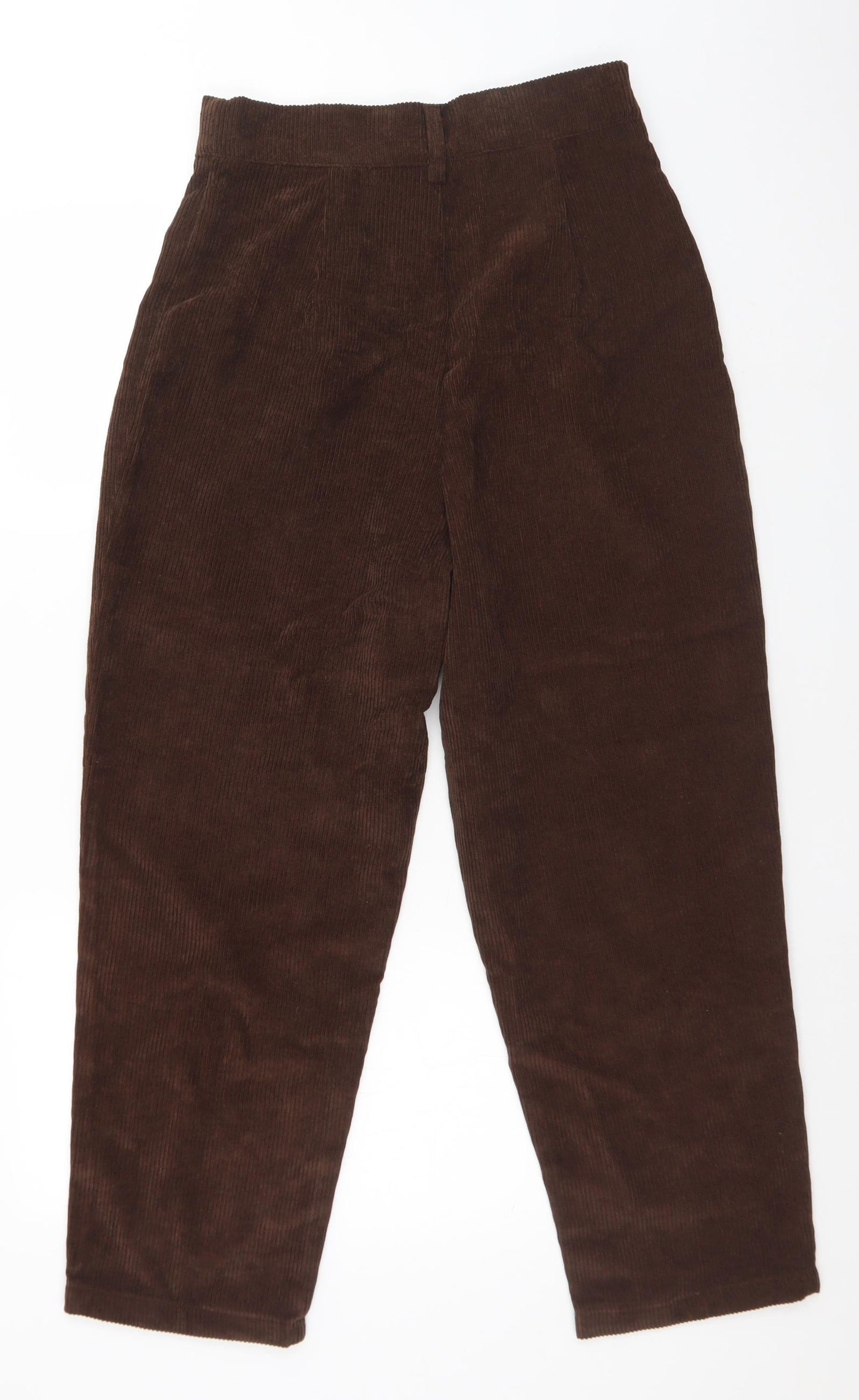 SheIn Womens Brown  Polyester Capri Trousers Size M L26 in Regular