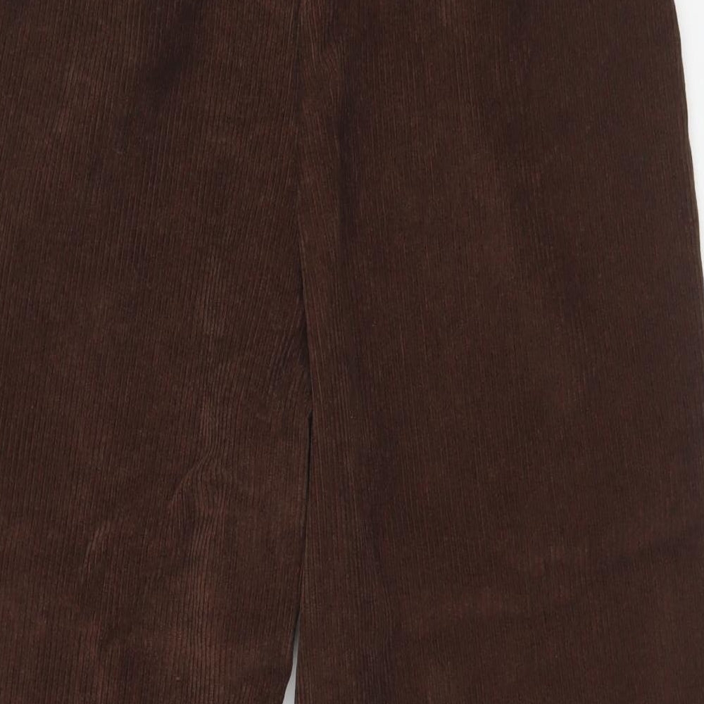 SheIn Womens Brown  Polyester Capri Trousers Size M L26 in Regular