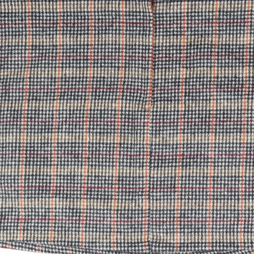 Peacocks Womens Multicoloured Houndstooth Polyester Straight & Pencil Skirt Size 16