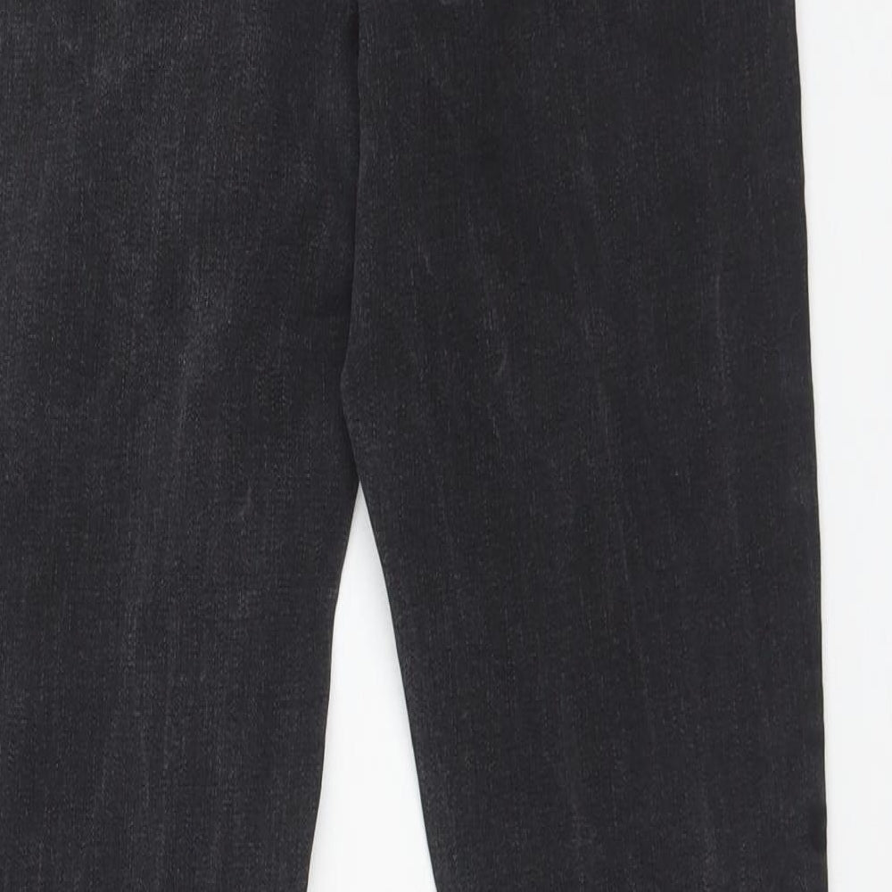 DENIM CO Womens Black  Cotton Skinny Jeans Size 12 L30 in Regular