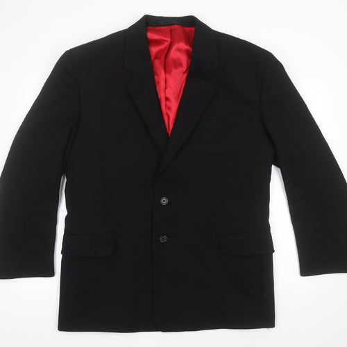 Preworn Womens Black   Overcoat Coat