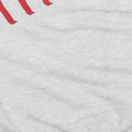 TU Baby Grey Striped Cotton Pullover Jumper Size 18-24 Months   - Toy Solider