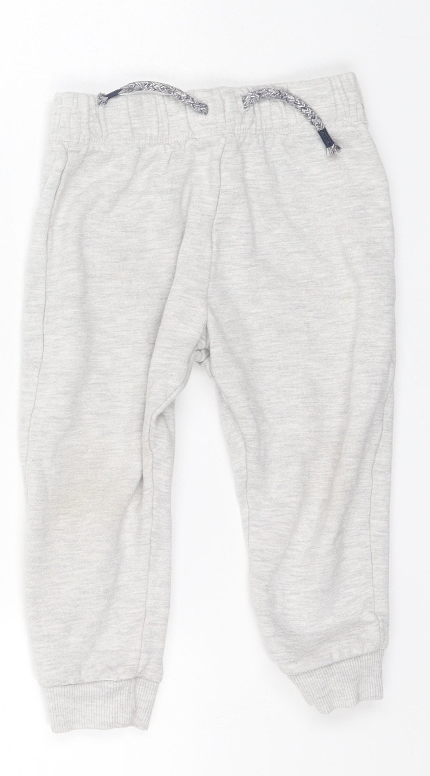 F&F Baby Grey  Cotton Sweatpants Leggings Size 18-24 Months