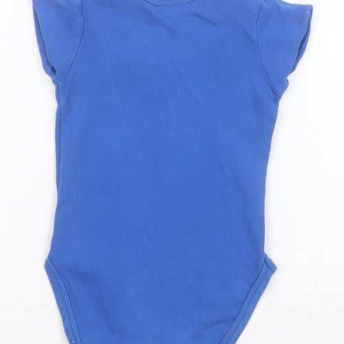 Superman Baby Blue  Cotton Babygrow One-Piece Size 6-9 Months   - Keep Calm My Dad is a Superhero