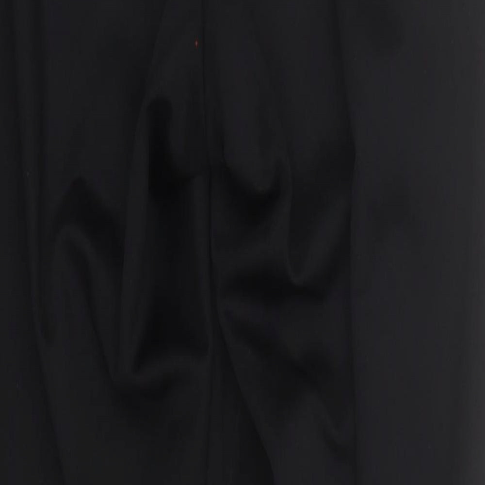 Nike Mens Black  Polyester Sweatpants Trousers Size M L28 in Regular