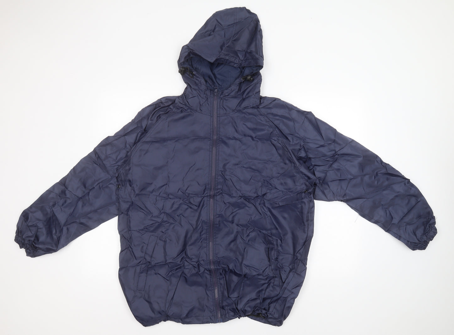 Outdoor Mens Blue   Rain Coat Coat Size S