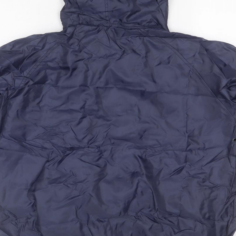 Outdoor Mens Blue   Rain Coat Coat Size S