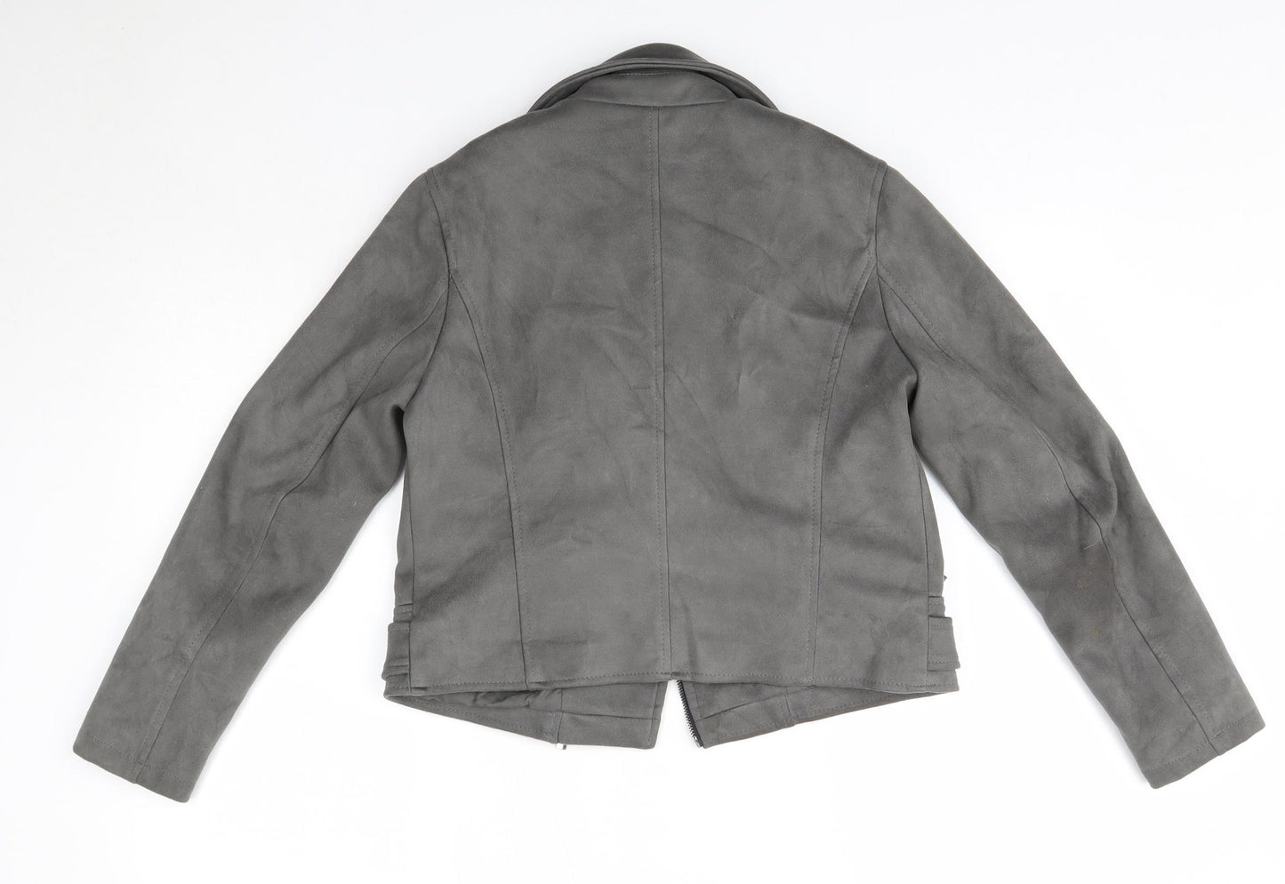 New Look Womens Grey   Jacket Coat Size 10