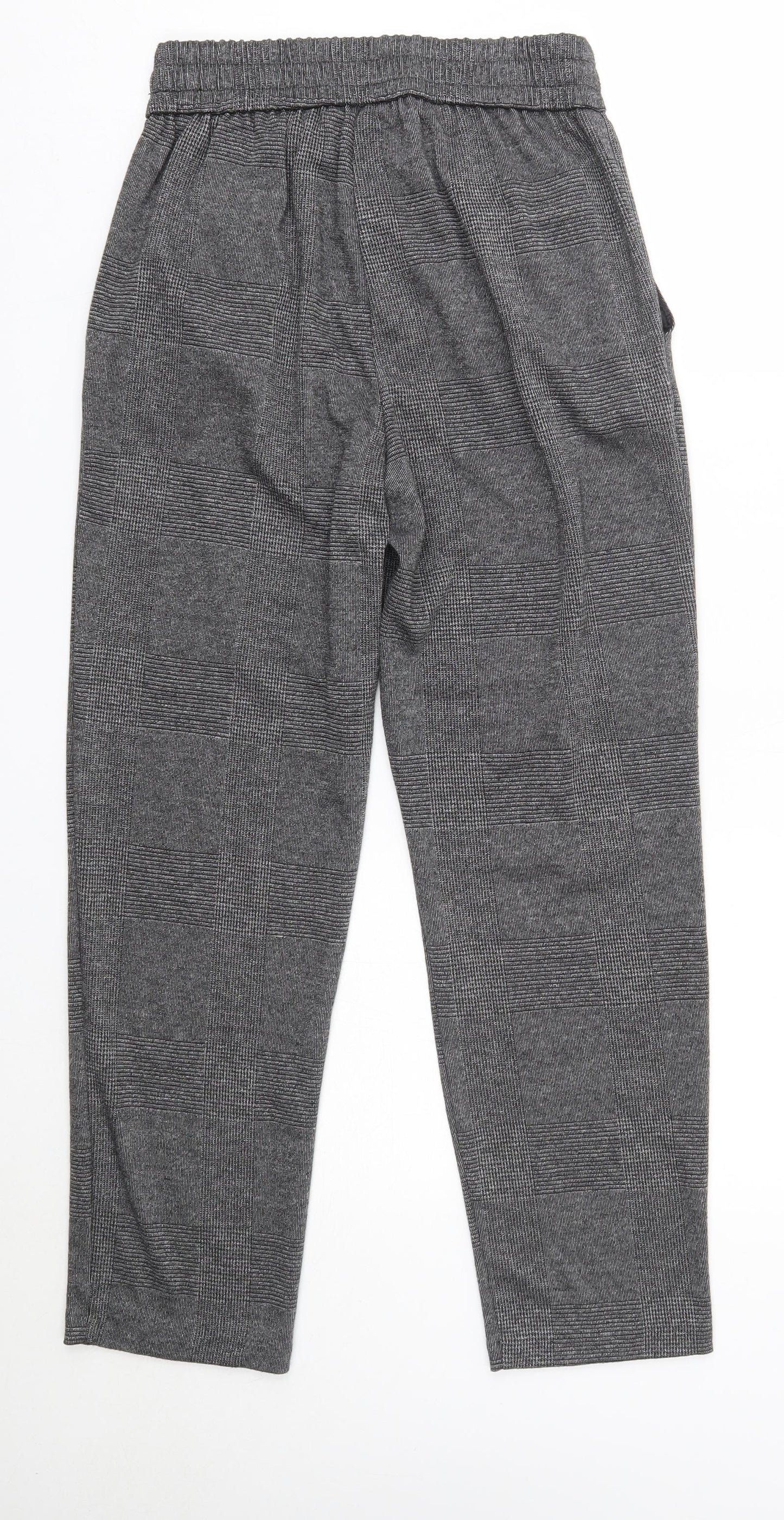 Primark Womens Grey  Polyester Dress Pants Trousers Size 10 L27 in Regular