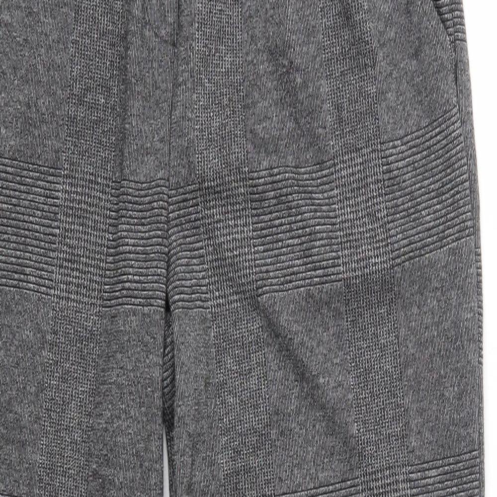 Primark Womens Grey  Polyester Dress Pants Trousers Size 10 L27 in Regular