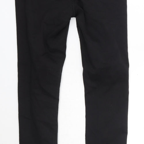 Matalan Womens Black  Cotton Skinny Jeans Size 10 L27 in Regular