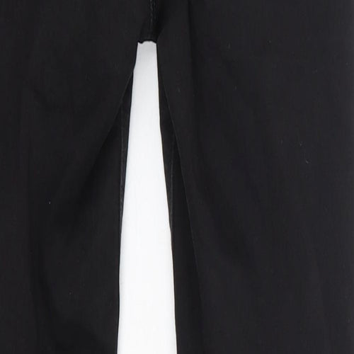 Matalan Womens Black  Cotton Skinny Jeans Size 10 L27 in Regular