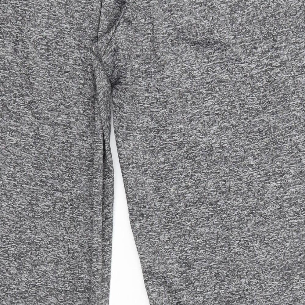Souluxe Mens Grey  Polyester Jogger Trousers Size S L27 in Regular