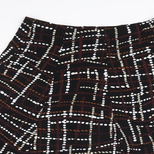 Matalan Womens Multicoloured  Polyester A-Line Skirt Size 12